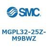 MGPL32-25Z-M9BWZ ガイド付薄形シリンダ(MGPL32-2～) SMC 45408833