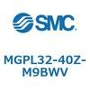 MGPL32-40Z-M9BWV ガイド付薄形シリンダ(MGPL32-4～) SMC 45409971