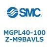 MGPL40-100Z-M9BAVLS ガイド付薄形シリンダ(MGPL40-1～) SMC 45411721