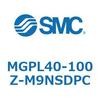 MGPL40-100Z-M9NSDPC ガイド付薄形シリンダ(MGPL40-1～) SMC 45411947