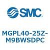 MGPL40-25Z-M9BWSDPC ガイド付薄形シリンダ(MGPL40-2～) SMC 45413751
