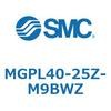 MGPL40-25Z-M9BWZ ガイド付薄形シリンダ(MGPL40-2～) SMC 45413803