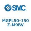 MGPL50-150Z-M9BV ガイド付薄形シリンダ(MGPL50-1～) SMC 45416603