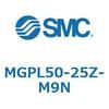 MGPL50-25Z-M9N ガイド付薄形シリンダ(MGPL50-2～) SMC 45417671