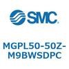 MGPL50-50Z-M9BWSDPC ガイド付薄形シリンダ(MGPL50-5～) SMC 45418737