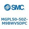 MGPL50-50Z-M9BWVSDPC ガイド付薄形シリンダ(MGPL50-5～) SMC 45418791
