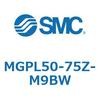 MGPL50-75Z-M9BW ガイド付薄形シリンダ(MGPL50-7～) SMC 45419227