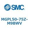 MGPL50-75Z-M9BWV ガイド付薄形シリンダ(MGPL50-7～) SMC 45419263