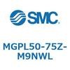 MGPL50-75Z-M9NWL ガイド付薄形シリンダ(MGPL50-7～) SMC 45419324
