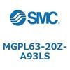 MGPL63-20Z-A93LS ガイド付薄形シリンダ(MGPL63～) SMC 45420435