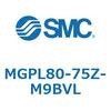 MGPL80-75Z-M9BVL ガイド付薄形シリンダ(MGPL80～) SMC 45423682
