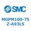 MGPM100-75Z-A93LS ガイド付薄形シリンダ(MGPM100～) SMC 45425581
