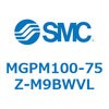 MGPM100-75Z-M9BWVL ガイド付薄形シリンダ(MGPM100～) SMC 45425694