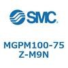 MGPM100-75Z-M9N ガイド付薄形シリンダ(MGPM100～) SMC 45425712
