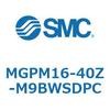 MGPM16-40-M9BWSDPC ガイド付薄形シリンダ(MGPM16-4～) SMC 45438556