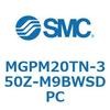 MGPM20TN-350Z-M9BWSDPC ガイド付薄形シリンダ(MGPM20TN-～) SMC 45449582