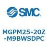 MGPM25-20Z-M9BWSDPC ガイド付薄形シリンダ(MGPM25-2～) SMC 45453274
