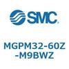 MGPM32-60Z-M9BWZ ガイド付薄形シリンダ(MGPM32-6～) SMC 45467134