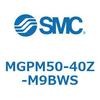 MGPM50-40Z-M9BWS ガイド付薄形シリンダ(MGPM50-4～) SMC 45480915