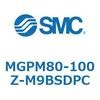 MGPM80-100Z-M9BSDPC ガイド付薄形シリンダ(MGPM80-1～) SMC 45488283