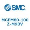 MGPM80-100Z-M9BV ガイド付薄形シリンダ(MGPM80-1～) SMC 45488292