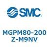MGPM80-200Z-M9NV ガイド付薄形シリンダ(MGPM80-2～) SMC 45489297