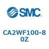 CA2WF100-80Z 標準角型カバーエアシリンダ/複動・両ロッド CA2W-Zシリーズ SMC 49182595
