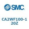 CA2WF100-120Z 標準角型カバーエアシリンダ/複動・両ロッド CA2W-Zシリーズ SMC 49182638