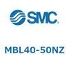 MBL40-50NZ 標準角形カバーエアシリンダ/複動・片ロッド MB-Zシリーズ MB SMC 49183688