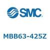MBB63-425Z 標準角形カバーエアシリンダ/複動・片ロッド MB-Zシリーズ MB SMC 49185833