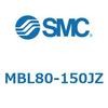 MBL80-150JZ 標準角形カバーエアシリンダ/複動・片ロッド MB-Zシリーズ MB SMC 49186016