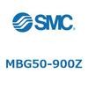 MBG50-900Z 標準角形カバーエアシリンダ/複動・片ロッド MB-Zシリーズ MB SMC 49186287