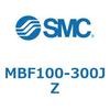 MBF100-300JZ 標準角形カバーエアシリンダ/複動・片ロッド MB-Zシリーズ MB SMC 49186427