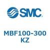 MBF100-300KZ 標準角形カバーエアシリンダ/複動・片ロッド MB-Zシリーズ MB SMC 49186515