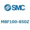 MBF100-850Z 標準角形カバーエアシリンダ/複動・片ロッド MB-Zシリーズ MB SMC 49186612