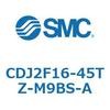 CDJ2F16-45TZ-M9BS-A 標準丸形エアシリンダ/単動・押出し、引込み CJ2-Zシリーズ SMC 49191327