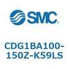 CDG1BA100-150Z-K59LS �W���ی`�G�A�V�����_/�����E�Ѓ��b�h CG1�V���[�Y CDG1BA100 SMC 49192063