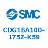 CDG1BA100-175Z-K59 �W���ی`�G�A�V�����_/�����E�Ѓ��b�h CG1�V���[�Y CDG1BA100 SMC 49192368