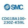 CDG1BA100-230Z-K59L �W���ی`�G�A�V�����_/�����E�Ѓ��b�h CG1�V���[�Y CDG1BA100 SMC 49192456