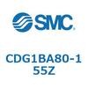 CDG1BA80-155Z 標準丸形エアシリンダ/複動・片ロッド CG1シリーズ CDG1BA80 SMC 49208197