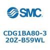 CDG1BA80-320Z-B59WL 標準丸形エアシリンダ/複動・片ロッド CG1シリーズ CDG1BA80 SMC 49208906