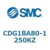 CDG1BA80-1250KZ 標準丸形エアシリンダ/複動・片ロッド CG1シリーズ CDG1BA80 SMC 49209134