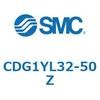 CDG1YL32-50Z 標準丸形エアシリンダ/複動・片ロッド CG1シリーズ CDG1Y SMC 49263953