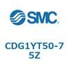 CDG1YT50-75Z 標準丸形エアシリンダ/複動・片ロッド CG1シリーズ CDG1Y SMC 49264066