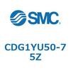 CDG1YU50-75Z 標準丸形エアシリンダ/複動・片ロッド CG1シリーズ CDG1Y SMC 49264075