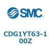 CDG1YT63-100Z 標準丸形エアシリンダ/複動・片ロッド CG1シリーズ CDG1Y SMC 49264118