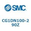 CG1DN100-290Z 標準丸形エアシリンダ/複動・片ロッド CG1シリーズ CG1D SMC 49268302