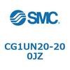 CG1UN20-200JZ 標準丸形エアシリンダ/複動・片ロッド CG1シリーズ CG1U SMC 49278556