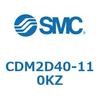 CDM2D40-110KZ 標準丸形エアシリンダ/複動・片ロッド CM2-Zシリーズ CDM2D SMC 49287394