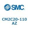 CM2C20-110AZ 標準丸形エアシリンダ/複動・片ロッド CM2-Zシリーズ CM2C SMC 49299303